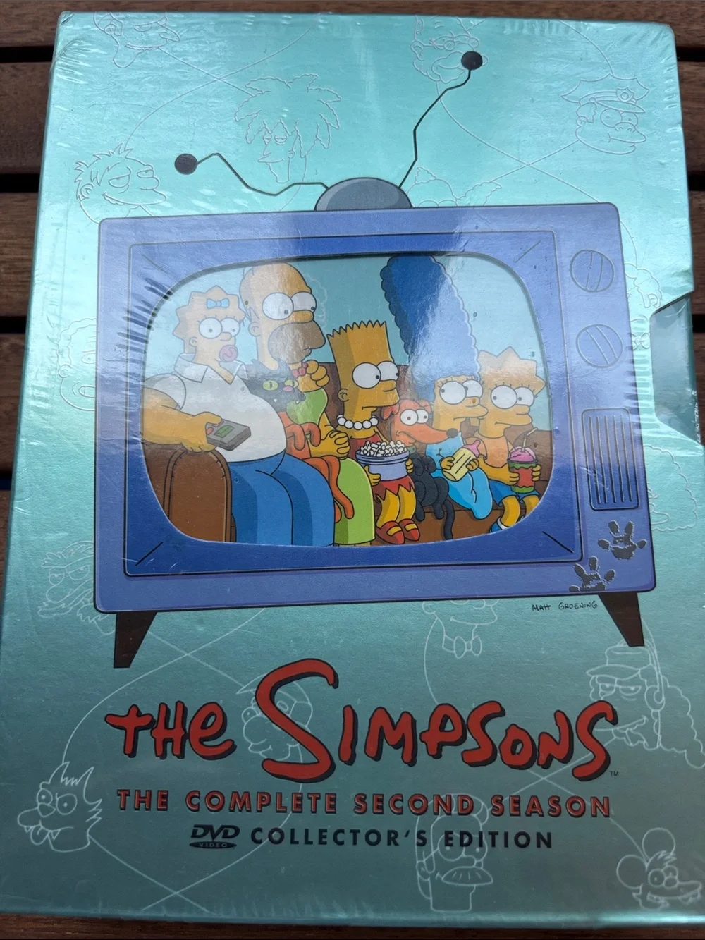 The Simpsons: The Complete Second Season DVD Collector's Edition - Teal